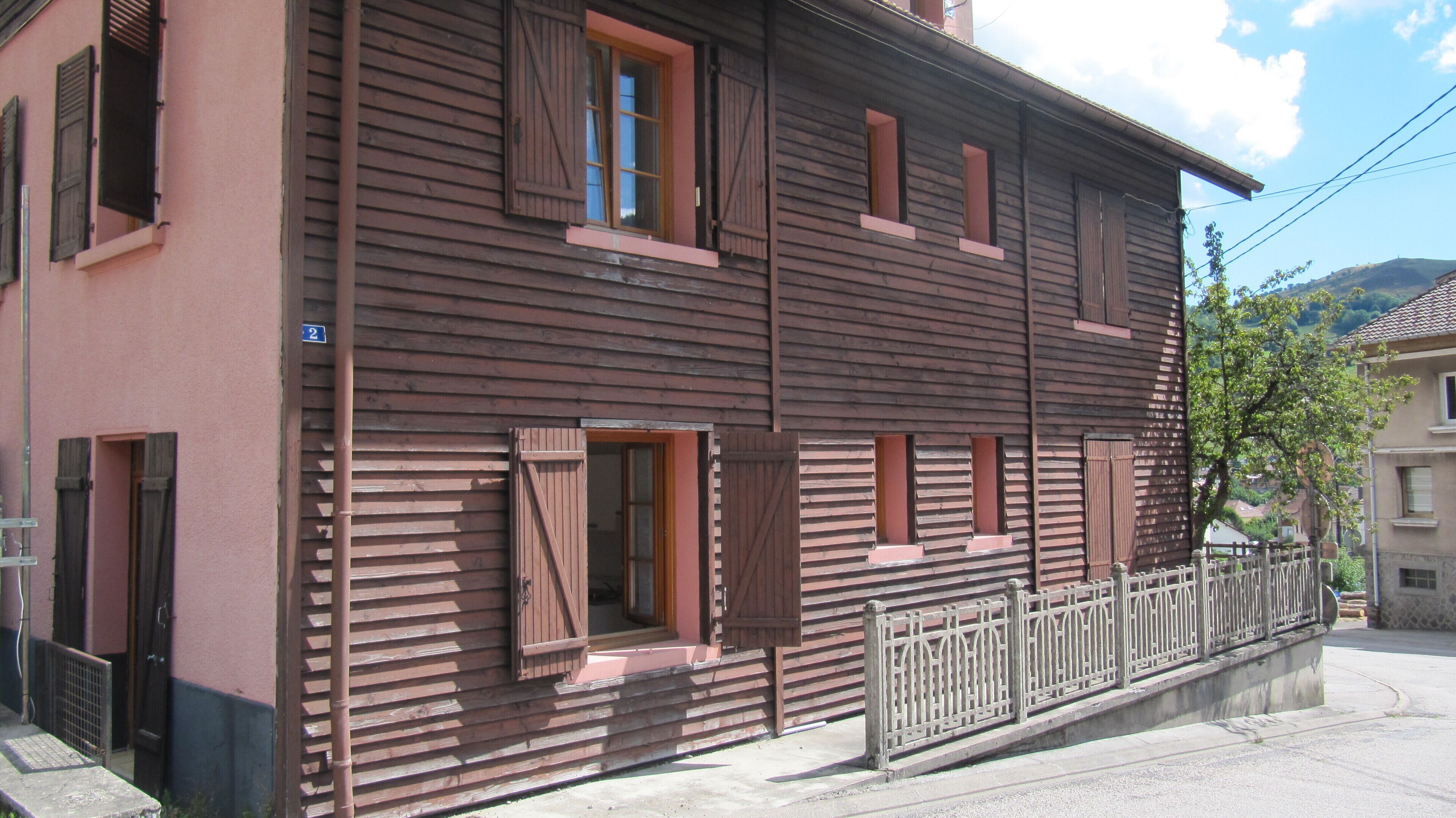 Double apartments with view in the center of Bussang