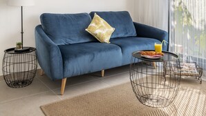 Apartment, 2 Bedrooms | Living area | TV - City Living 7mn Walk to Rothschild BLVD (Tel Aviv)