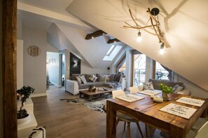 公寓 (Szafran) | 起居区 | 平板电视