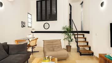 Appartement, 1 chambre | Coin séjour