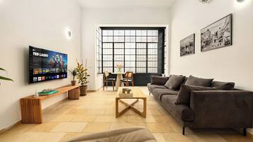 Appartement, 1 chambre | Coin séjour