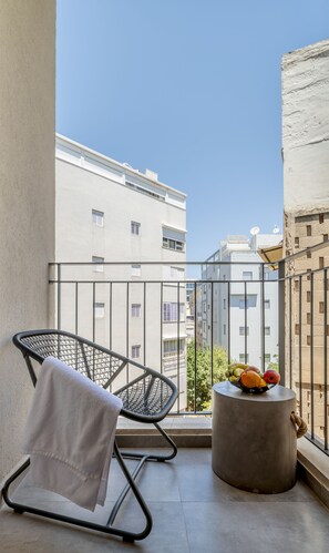 Estúdio, para não fumantes, sacada | Sacada