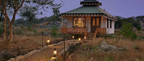 Luxury Swiss Tent | Exterior