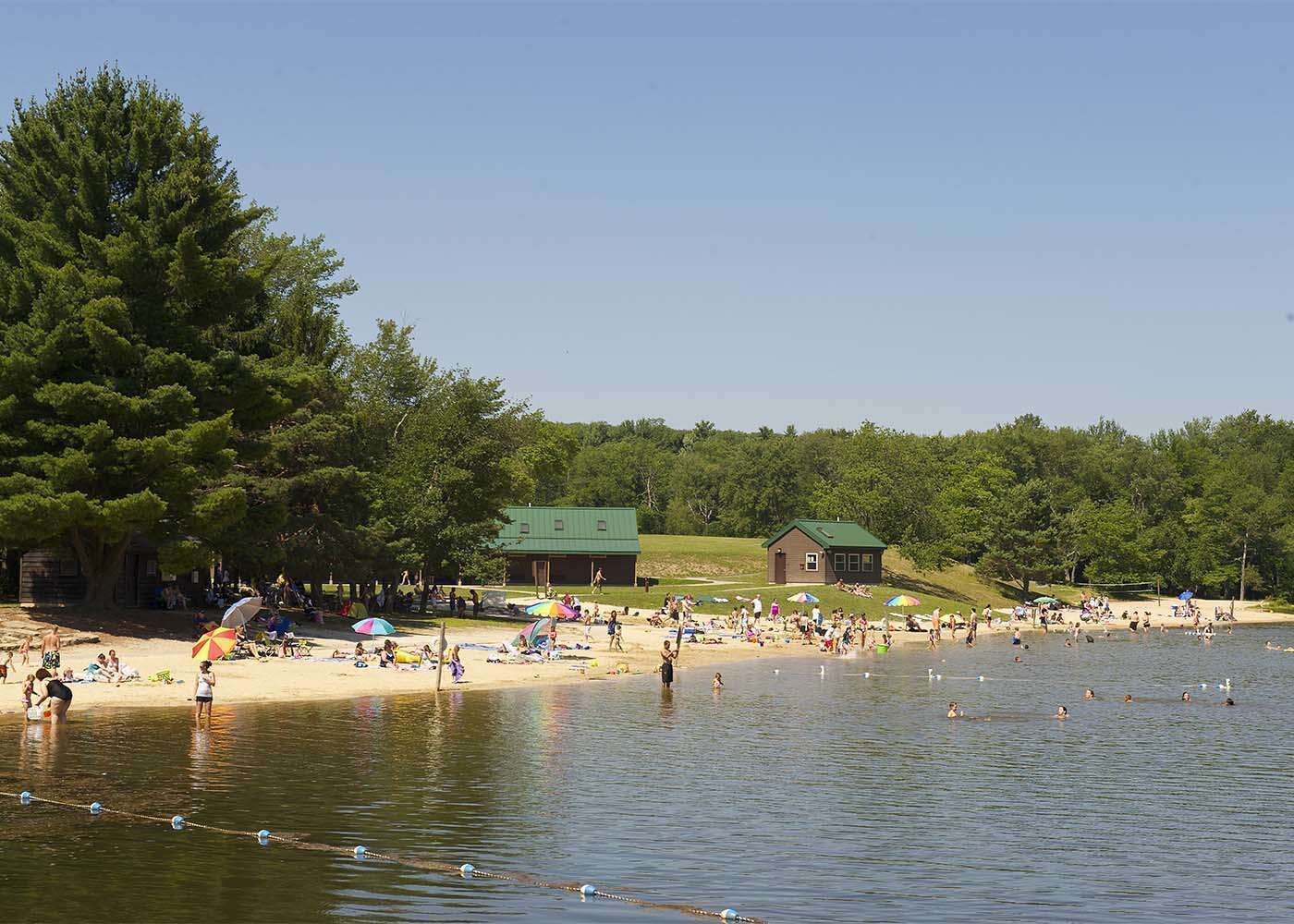 Tæt på stranden, liggestole