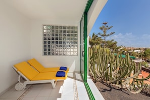 Apartamento, 2 habitaciones, terraza | Terraza o patio