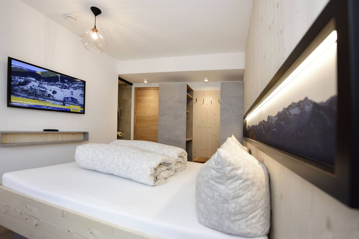 Appartement Familial, 4 chambres, sauna, vue montagne | Literie hypoallergénique, couette en duvet d'oie