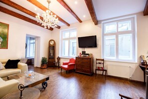 TV, DVD player, stereo - Old town apartment kaleju street/60m2 (Centra rajons)