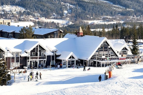 Property grounds. Trysilfjell Apartment Hotel