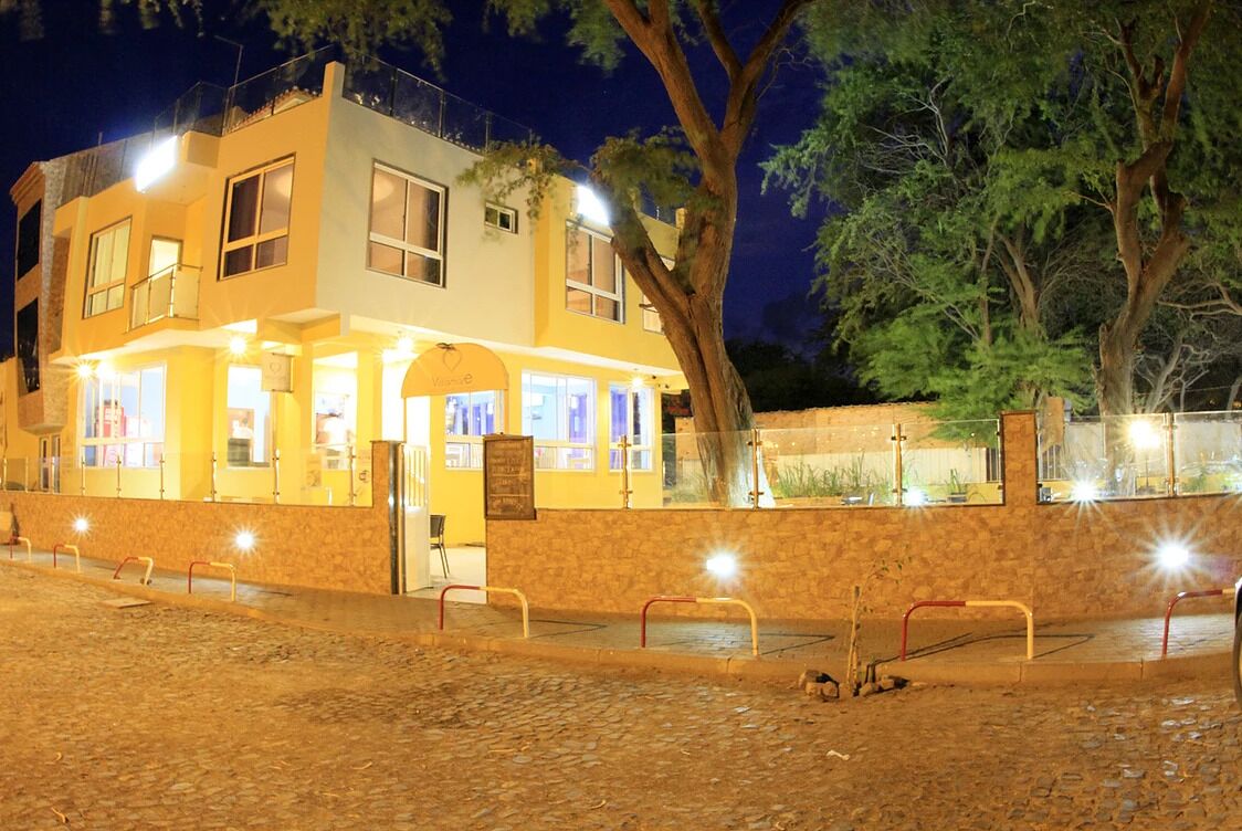 Front of property – evening/night