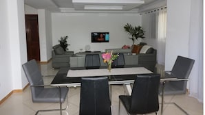 Sitteområde i lobbyen