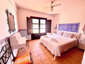 1 bedroom, iron/ironing board, travel crib, free WiFi