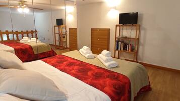 1 chambre, Wi-Fi gratuit, draps fournis