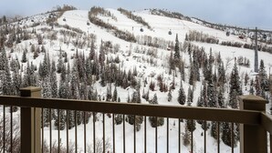 A snow-covered mountain with ski lifts and trees. - CB311 | Epic Views | Outdoor Pool and Hot Tub | Ski In/Out (Steamboat Springs)