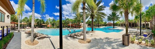 Luxury 5Bd Pool Spa Game Room Resort Near Disney