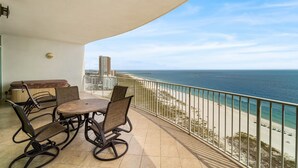 Balcony - Gulf-front Three Bedroom - Tpc1402 (Orange Beach)