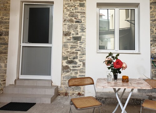 Renovated traditional stone house in Evia, Greece