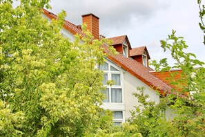 Overnatningsstedets facade