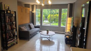 Smart TV, video games, DVD player, books