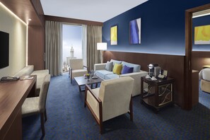 Suite, 1 Bedroom | Premium bedding, in-room safe, desk, laptop workspace - voco Makkah by IHG (Makkah)