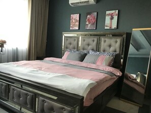 豪華雙人房 | 遮光布/窗簾、隔音、免費無線上網