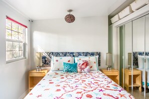 2 bedrooms, iron/ironing board, travel crib, WiFi