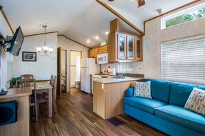 10-inch TV with cable channels