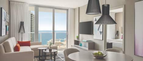 Suite, 2 Schlafzimmer, barrierefrei, Meerblick