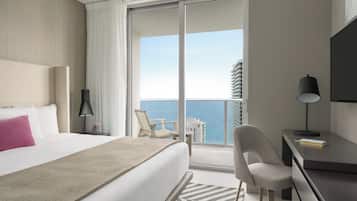 Premium bedding, in-room safe, individually decorated, desk