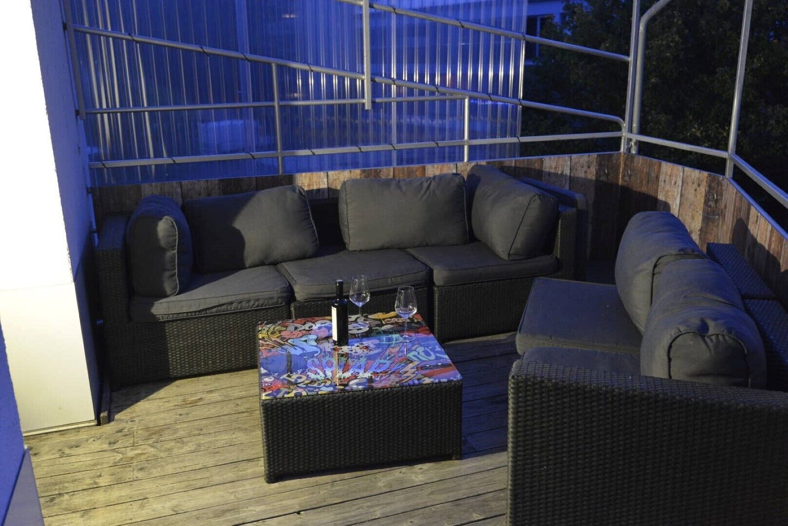 Enceinte de l’hébergement