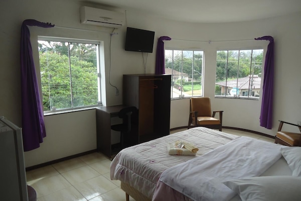 Blackout drapes, iron/ironing board, free WiFi, bed sheets