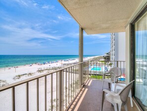 Condo, 3 Bedrooms, Beach View | Balcony