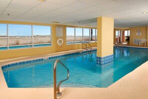 Indoor pool, outdoor pool