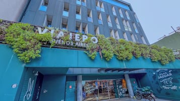 Fassade der Unterkunft