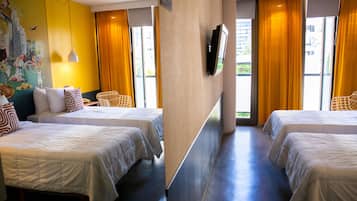 In-room safe, blackout curtains, free WiFi, bed sheets