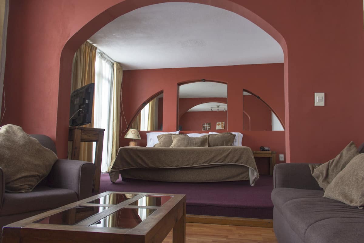Business-Studiosuite, 1 King-Bett | Balkon