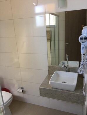 Luxury Room | Bathroom - Palotina Palace Hotel (Palotina)