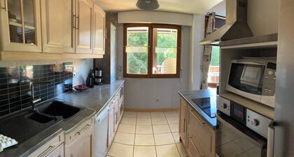 90m2 apartment in Les Carroz 3 bedrooms for 8 people