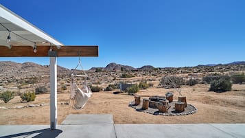 Àrea exterior de l'allotjament