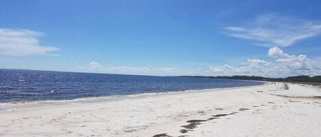 Beach nearby, beach towels