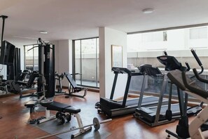Fitness facility - El Cosmopolita Breathtaking View - Parking, Pool & Gym (Las Condes)
