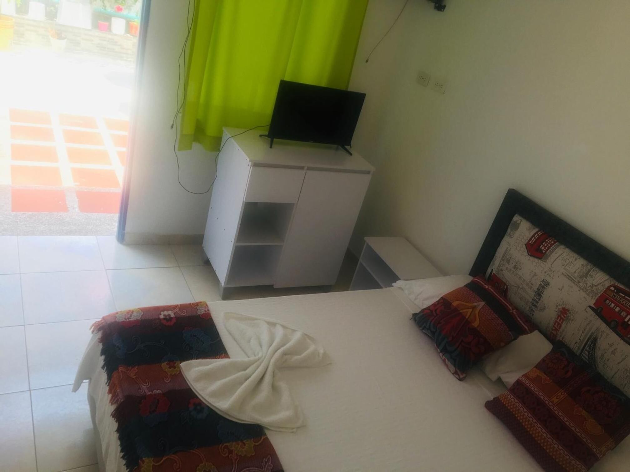 individually decorated, individually furnished, laptop workspace