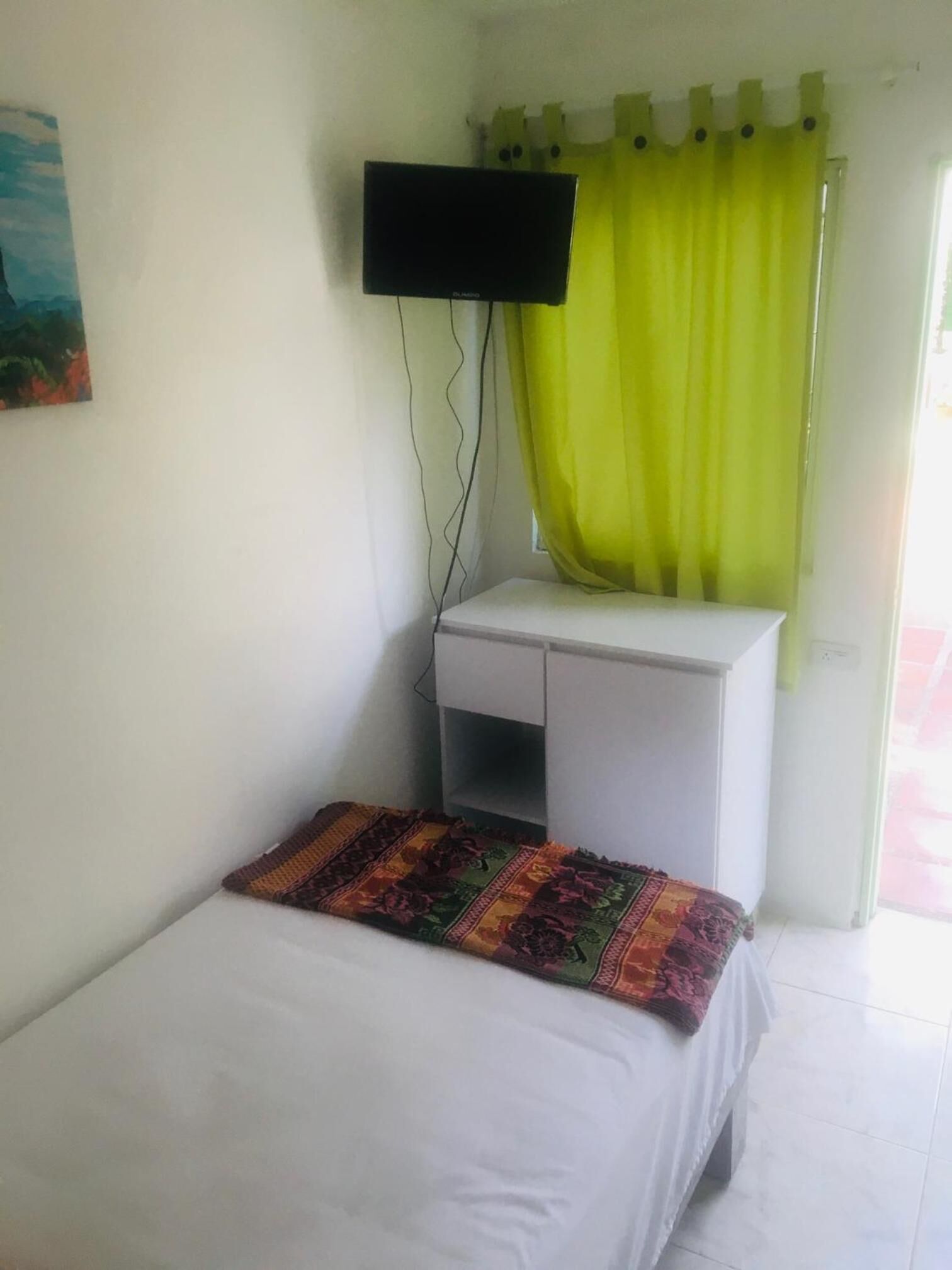 individually decorated, individually furnished, laptop workspace