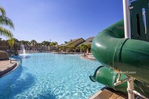 Outdoor pool - Princess Palms by VillaDirect (Kissimmee)
