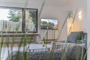 TV, DVD player, stereo - Cozy apartment on the ground floor for 4-5 persons (Carolinensiel)