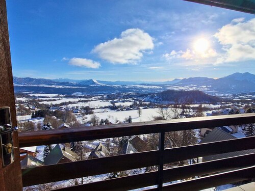 Studio rénové 2 pers - Balcon Sud - Animaux admis