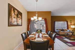 Townhome, 4 Bedrooms, Private Pool (3 Bathrooms) | In-room dining - Disneytopia by VillaDirect (Kissimmee)