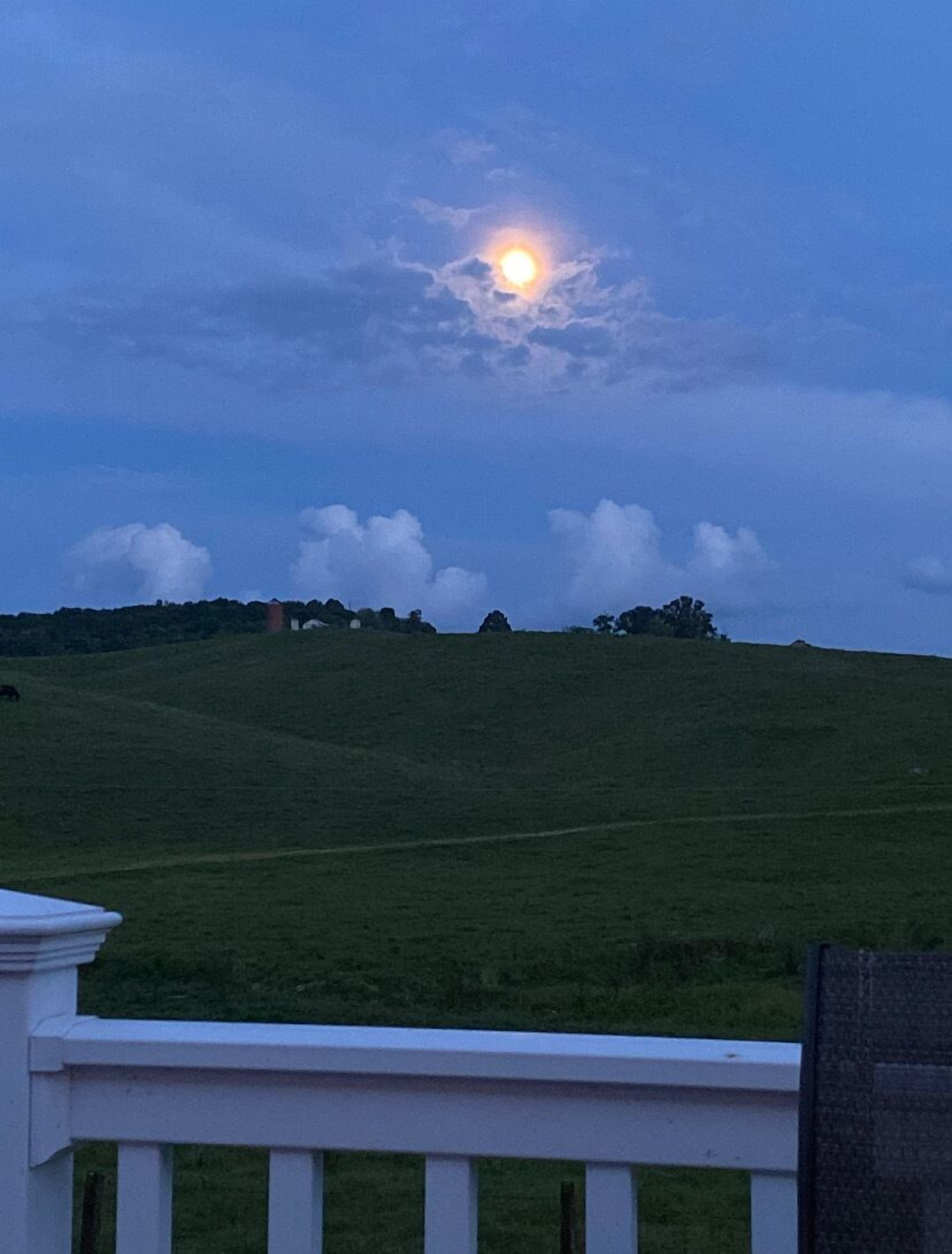 Vue depuis l’hébergement