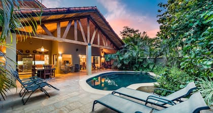 Casa Marbella – Private Oasis on the Estuary, 5-Min Walk to Playa Grande Beach
