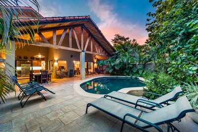 Casa Marbella – Private Oasis on the Estuary, 5-Min Walk to Playa Grande Beach
