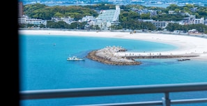 Kamer in Japanse stijl, niet-roken, uitzicht op oceaan | Gratis wifi, beddengoed